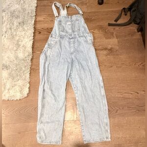 Levi's Classic Blue Denim Overalls